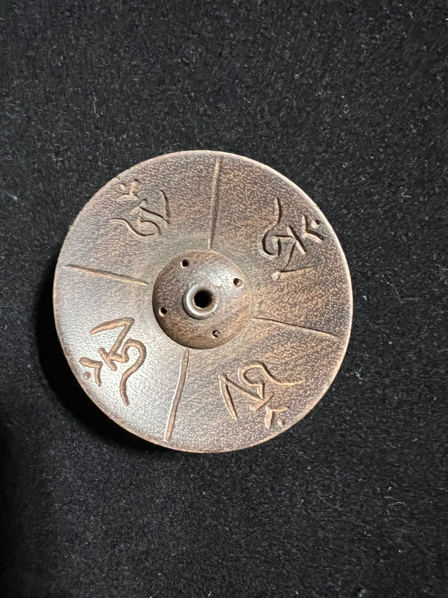 Handmade Rope Incense Holder | Assorted Styles | 1 wooden holder with metal hook | Incense Not Included - The Incense Stick