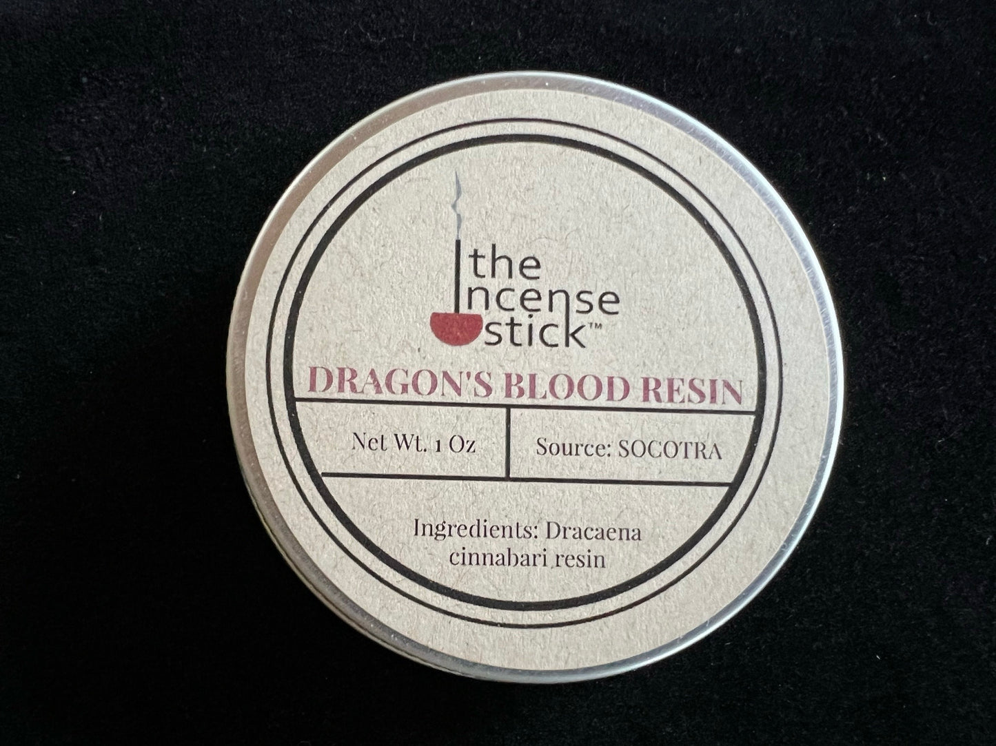 Dragon's Blood Resin | Socotra | 1 ounce | Natural Tree Resin | NEW 2025 Batch - The Incense Stick