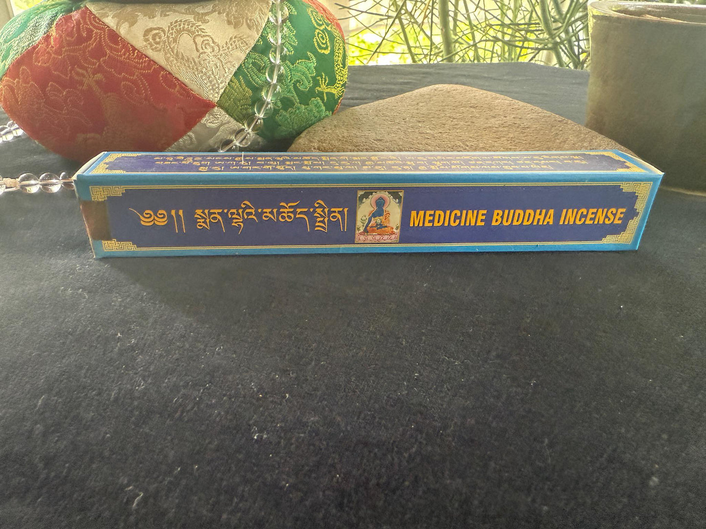 Medicine Buddha Incense | 19 sticks | 7 inches long | Bhaiṣajyaguru | Drikung Sorig Amrita Herbal Product - The Incense Stick