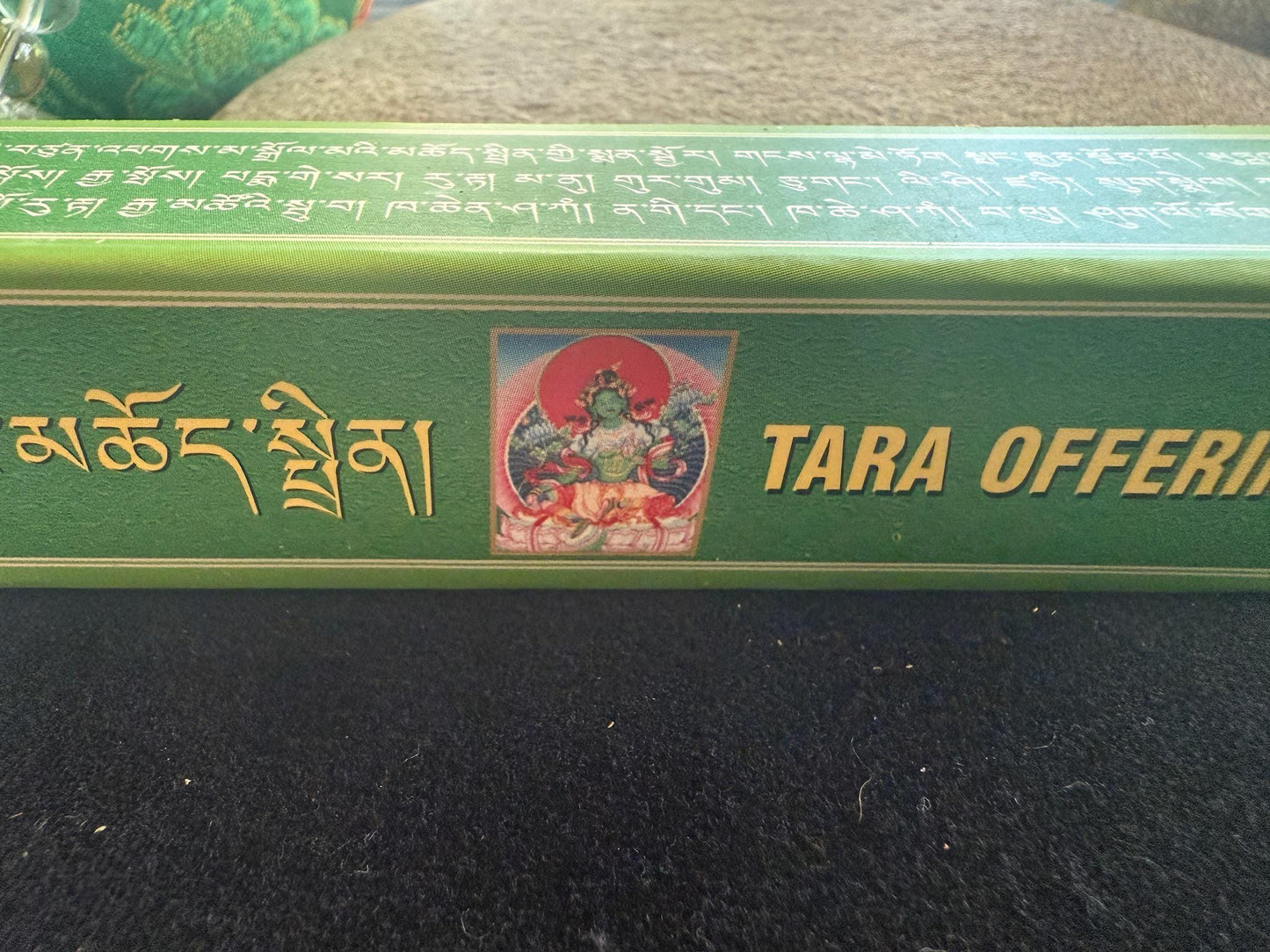 Tara Offering Incense | 19 sticks | 7 inches long | Jetsün Dölma | Drikung Sorig Amrita Herbal Product - The Incense Stick