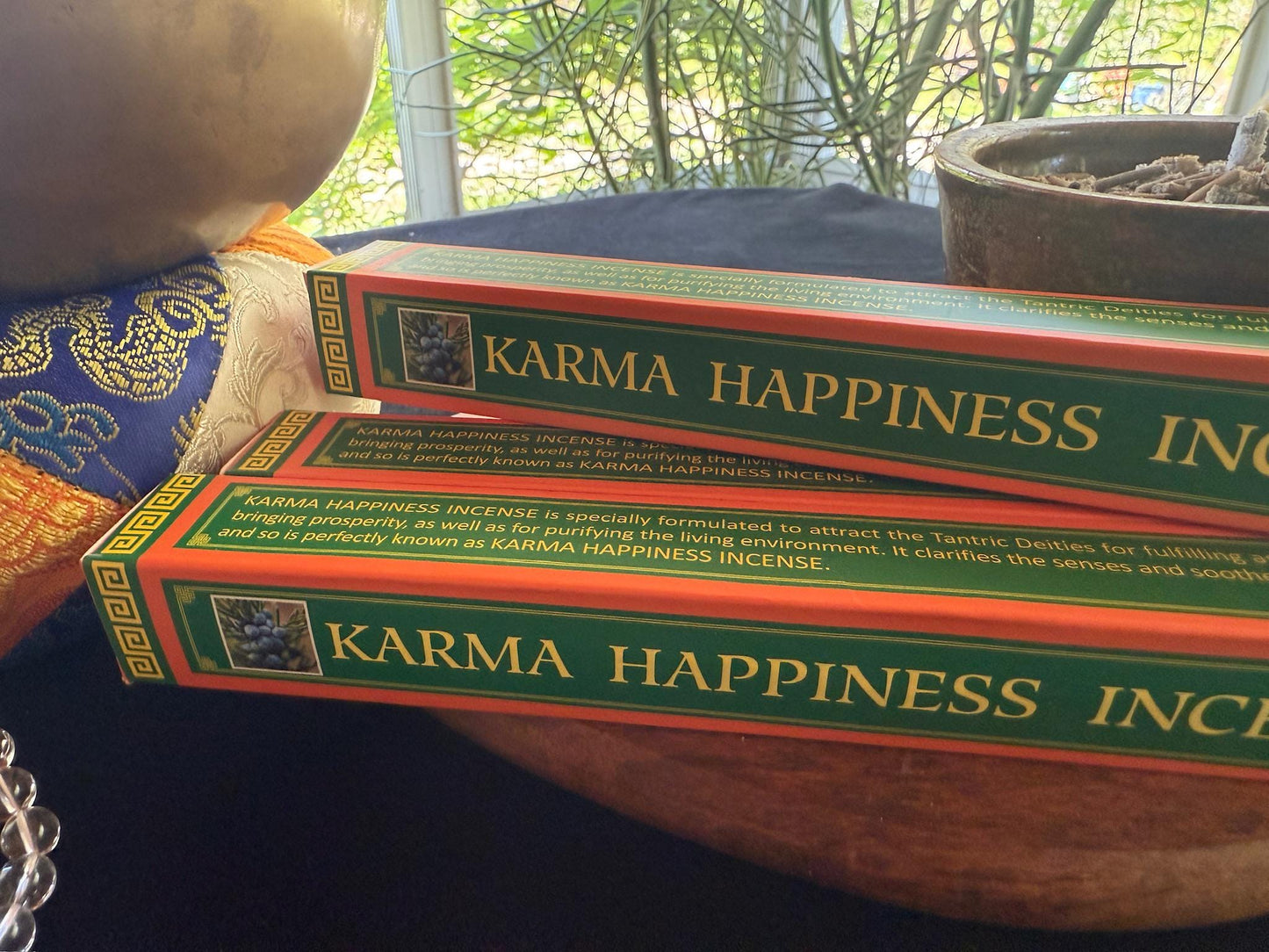 Karma Happiness Incense | Nepal | Approx 28 sticks | 9 inches long - The Incense Stick