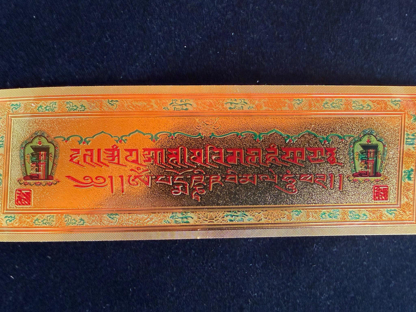 Liberation Upon Sight Mantra Sticker | Approx 2in by 6 in