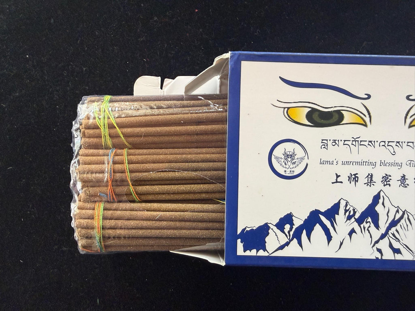 Lama's Unremitting Blessing Tibetan Incense | Tibet | 90 sticks | 5 inches long
