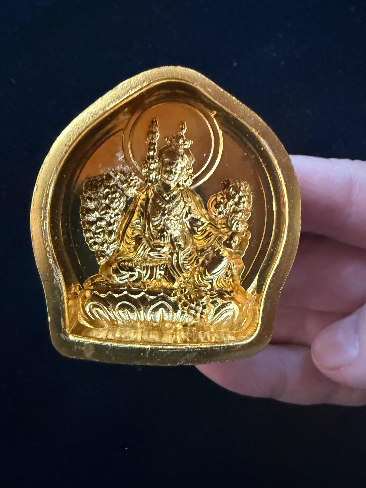 Small Guru Rinpoche Tsa Tsa Mold | Metal Alloy | Approx 2 Inches High