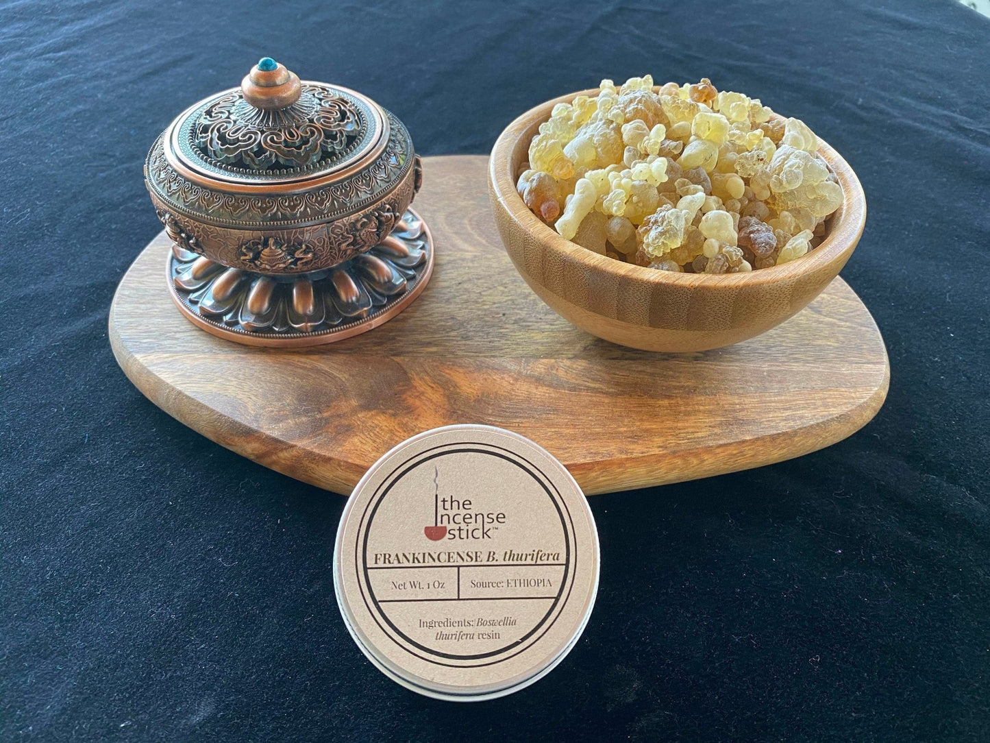 Frankincense Boswellia thurifera Resin | 1 ounce | Natural Tree Resin | 100% Natural Frankincense | Ethiopia| | Incense - The Incense Stick