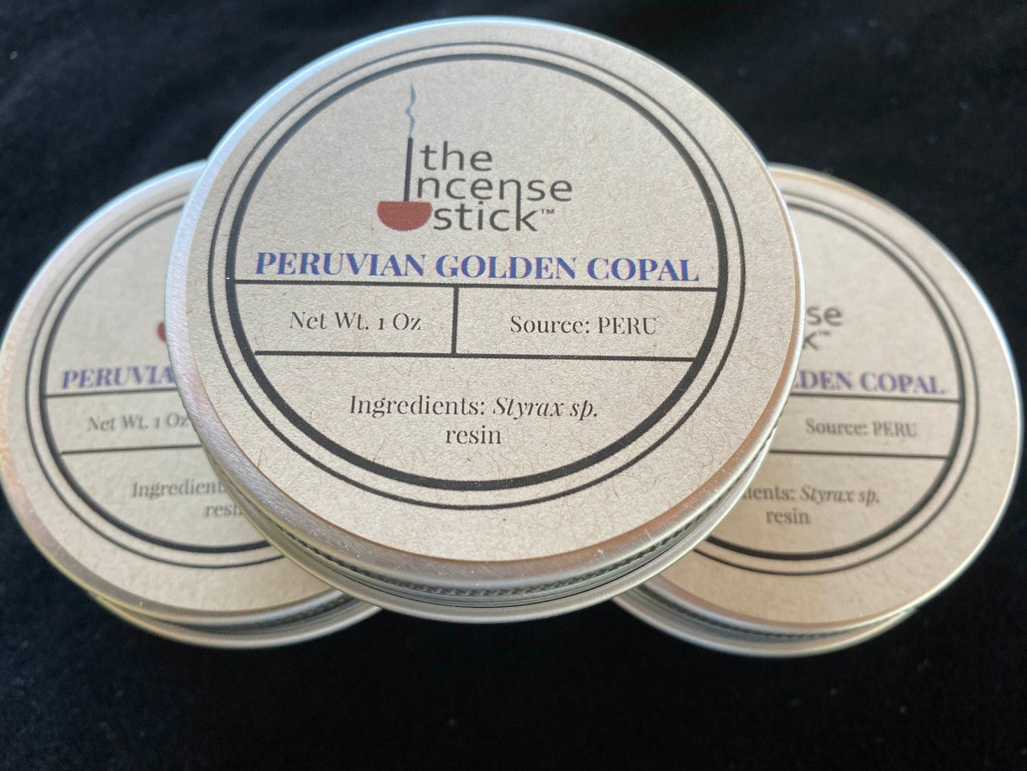 Peruvian Golden Copal Resin | 1 ounce | Natural Tree Resin | Peru | Premium Quality | Incense - The Incense Stick