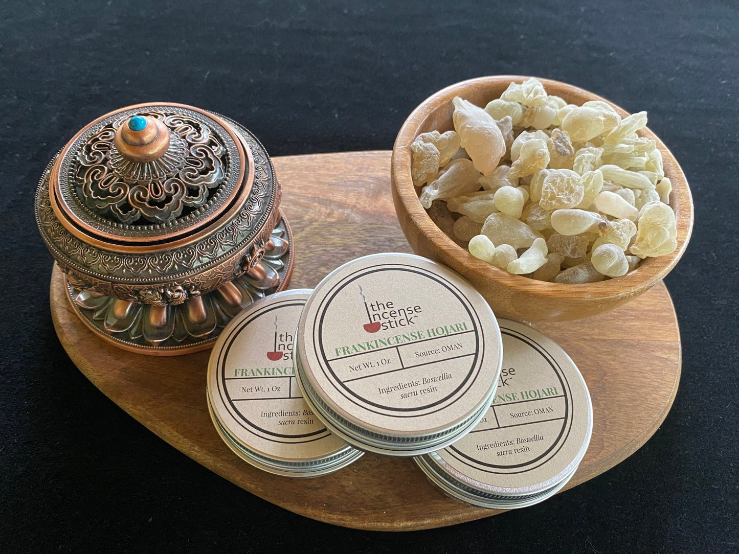 Superior Hojari Frankincense Resin | 1 oz | 100% Natural | High Quality | Boswellia sacra | Incense