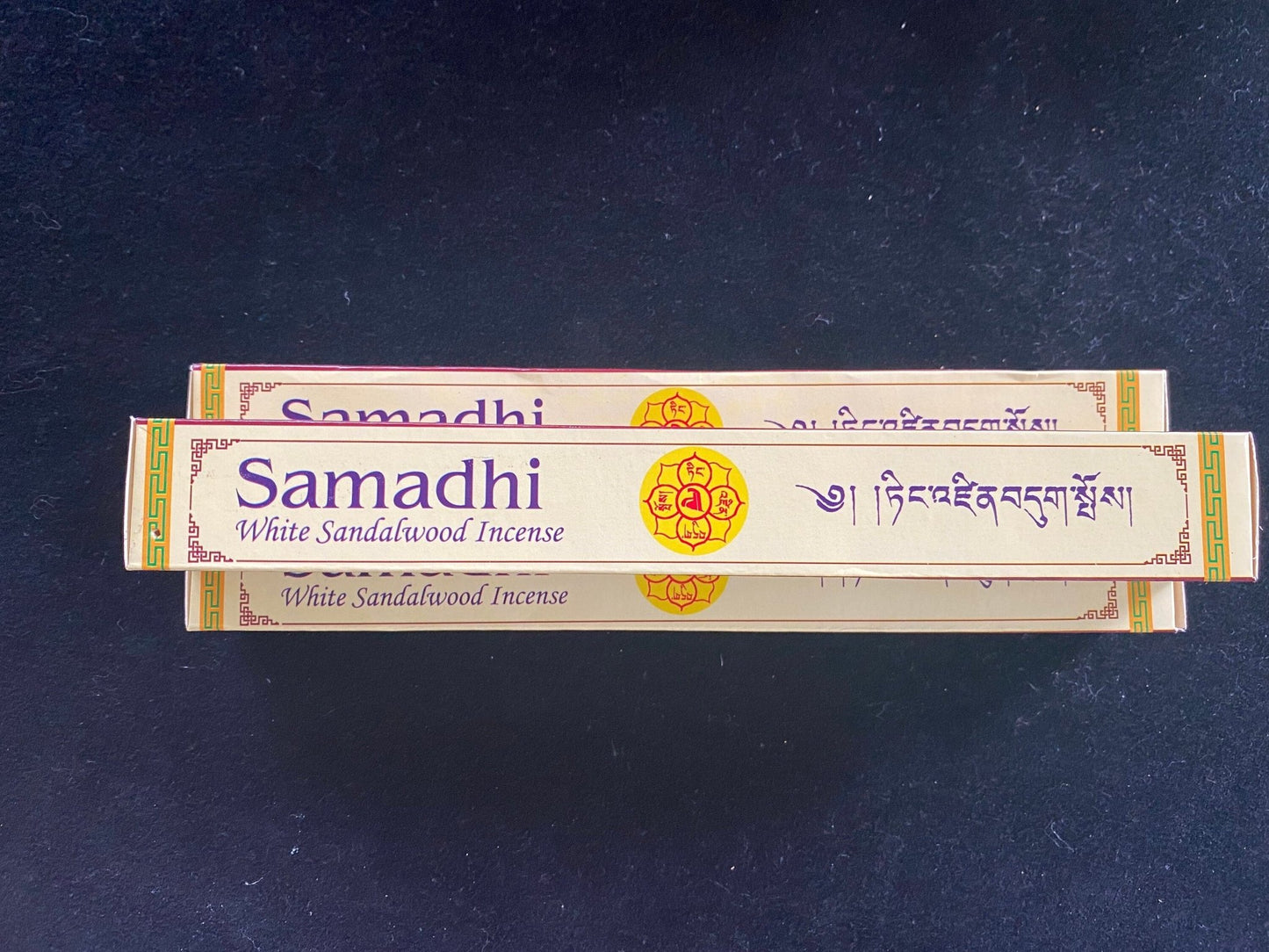 Samadhi White Sandalwood Incense | Tibetan Incense | 32 sticks | 7 inches - The Incense Stick