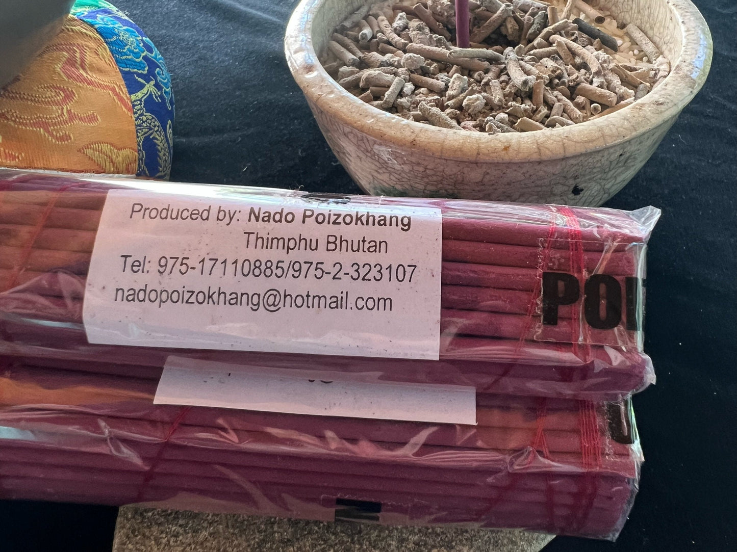 Nado Sandal Poi Incense | Bhutanese Incense | 50 sticks | Pure Natural Incense | Nado Poizokhang | Sandalwood - The Incense Stick