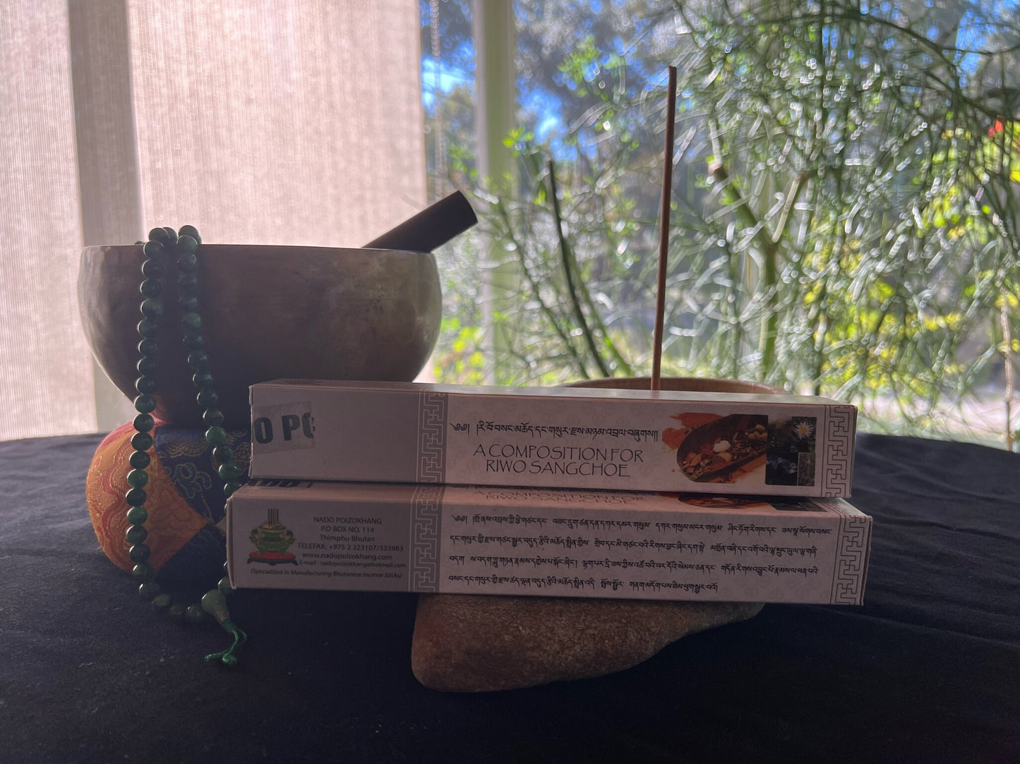 Nado Riwo Sangchoe Incense White | Bhutanese Incense | 35 sticks | Pure Natural Incense | Nado Poizokhang | For Riwo Sangchoe - The Incense Stick