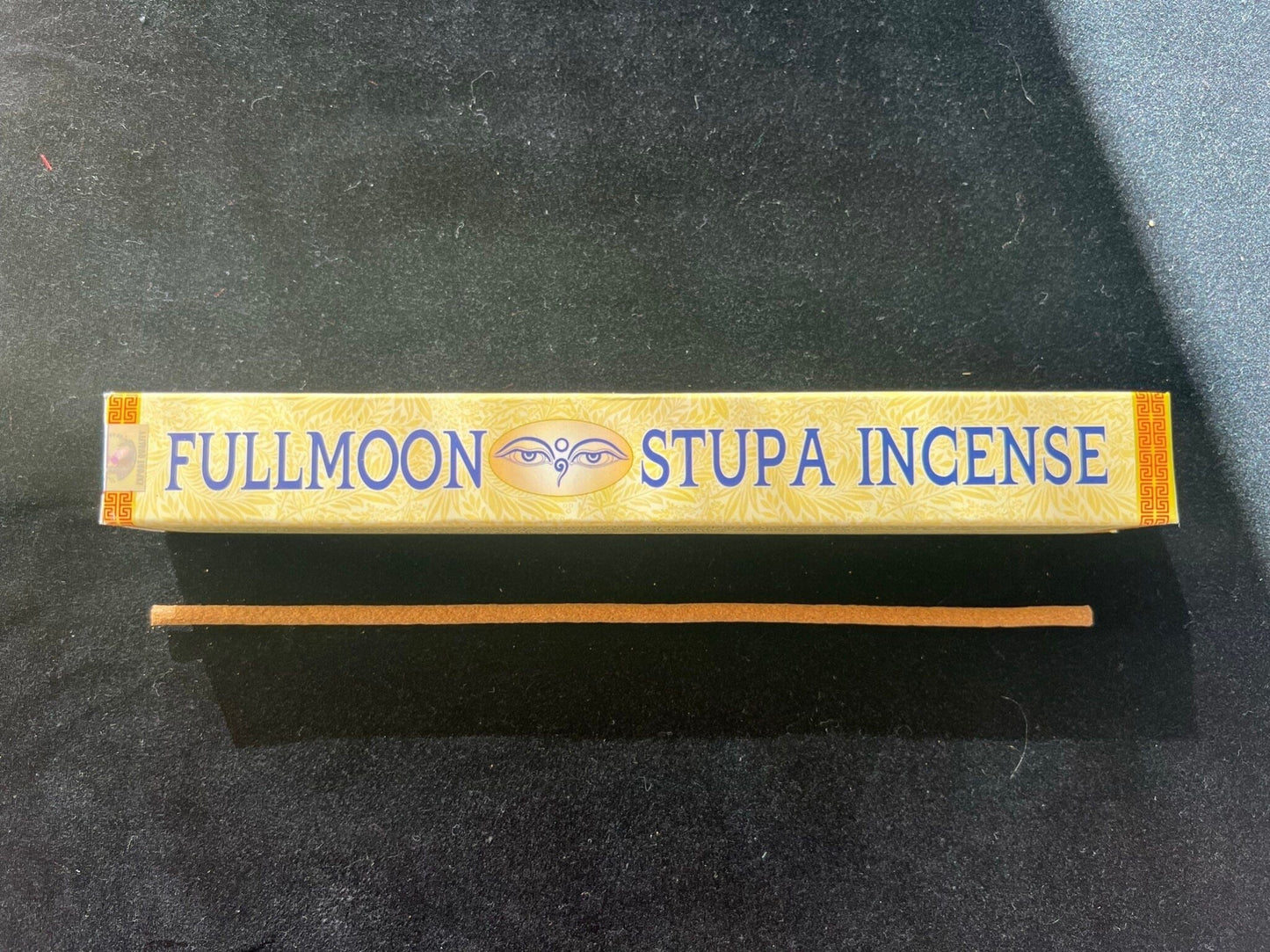 Full Moon Stupa Incense | Tibetan Incense | Lapchi Nesang Product | Made in Nepal | Approx 30 sticks | 8 inches long - The Incense Stick