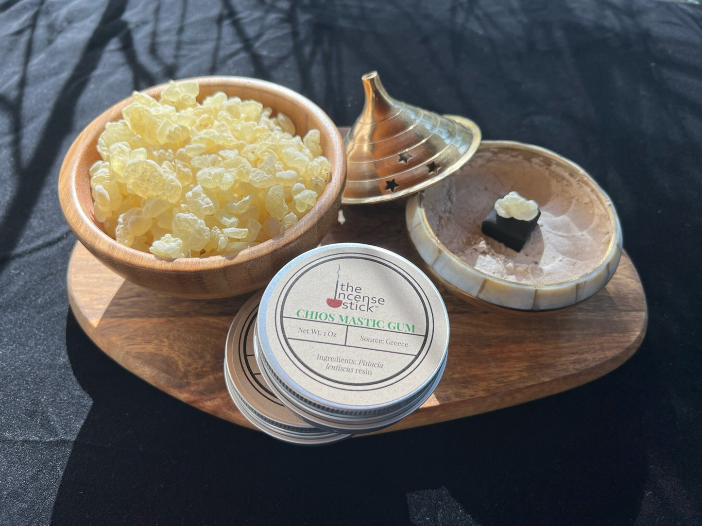 Chios Mastic Gum | 1 ounce | Natural Tree Resin | Greece | Incense - The Incense Stick