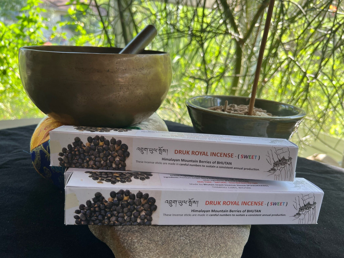 Druk Royal Incense (Sweet) | Bhutanese Incense | 20 sticks | 8.25 inches | Bhutan Jewel Incense House - The Incense Stick