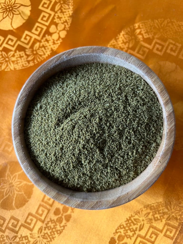 Himalayan Juniper Powder| 3 oz | Nepal | Juniperus sp. | Incense Base | - The Incense Stick