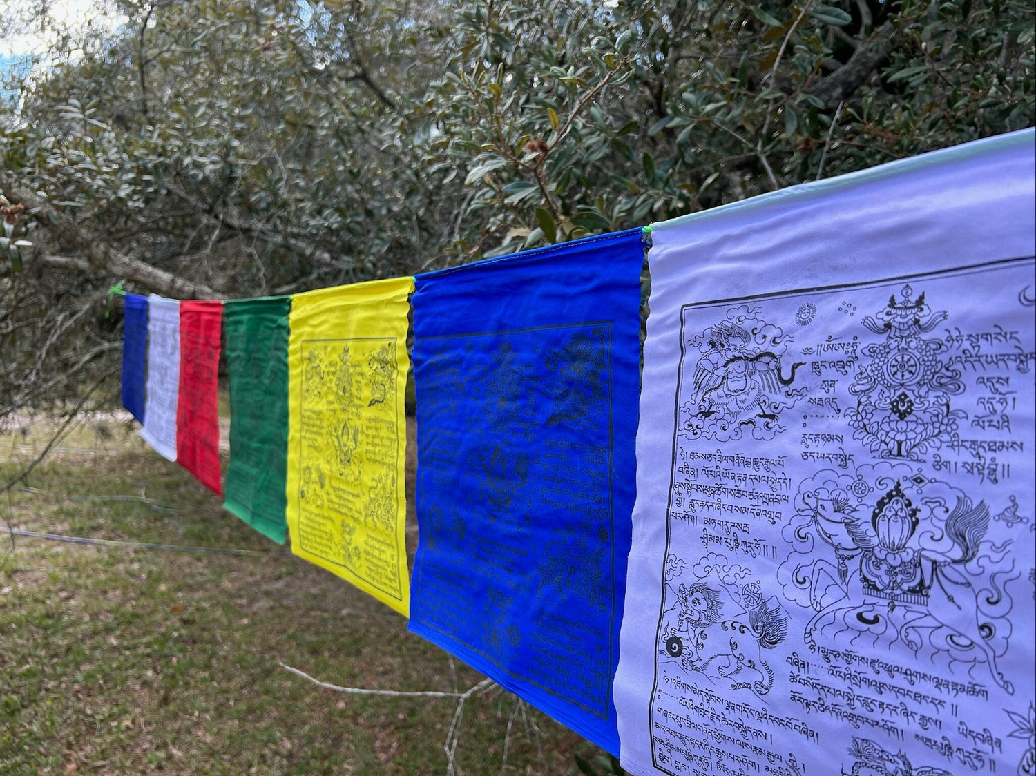 Tibetan Prayer Flags - The Incense Stick