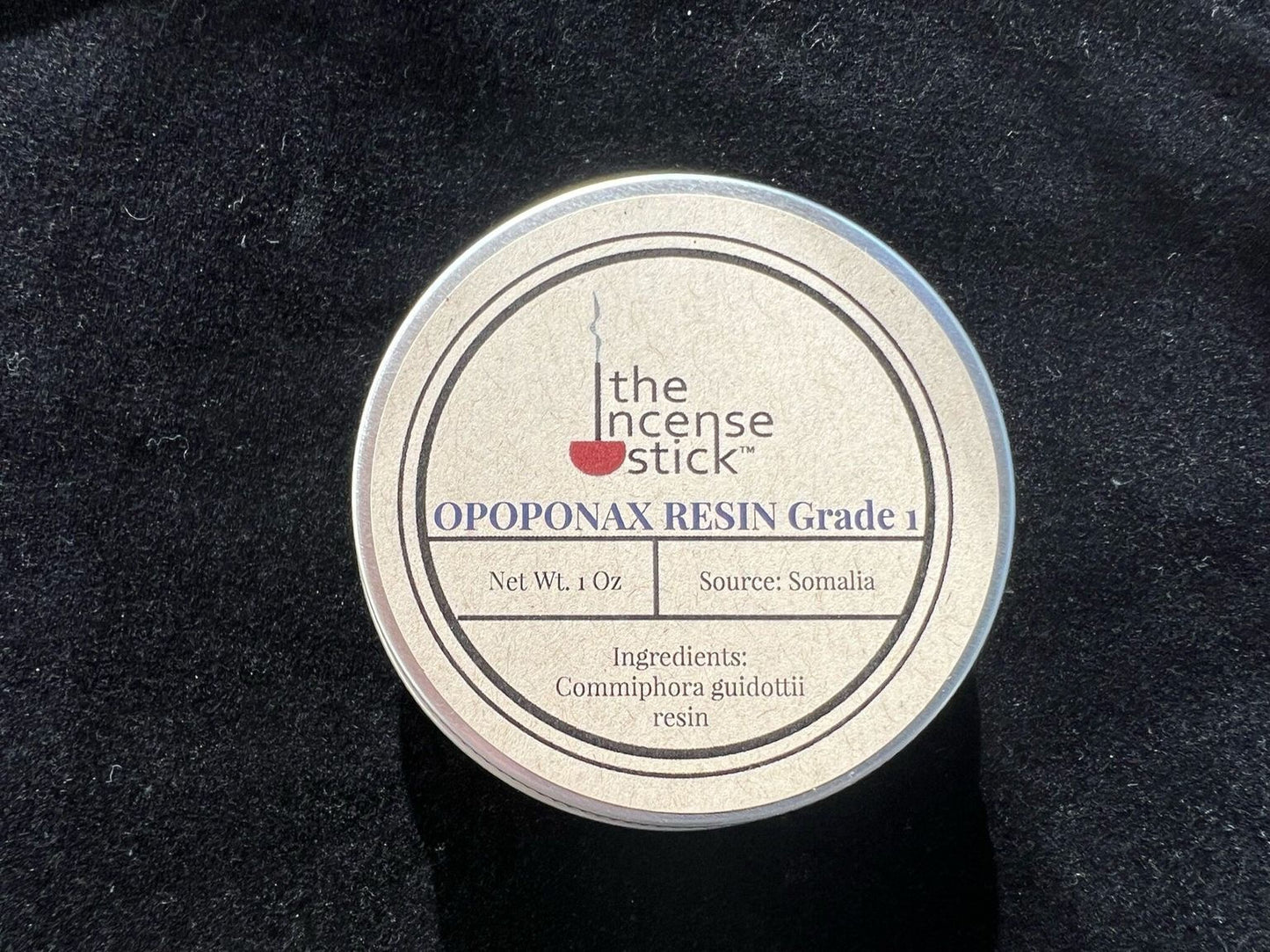 Opoponax Resin GRADE 1 | 1 ounce | Natural Tree Resin | 100% Natural Commpihora guidottii resin | Sweet Myrrh | Incense - The Incense Stick