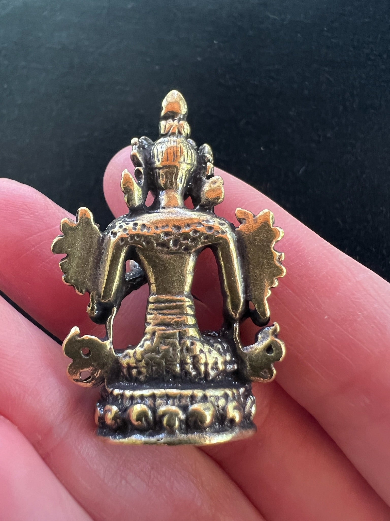 Small White Tara Statue | Handmade | 1.75 inches by 1 inches | - The Incense Stick