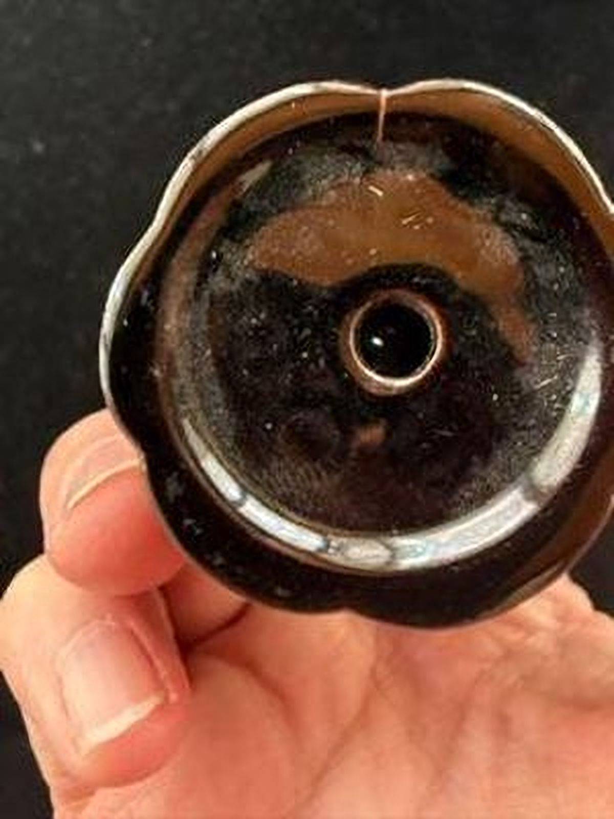 Tiny Ceramic Backflow Cone Incense Burner | 1.5 inch high