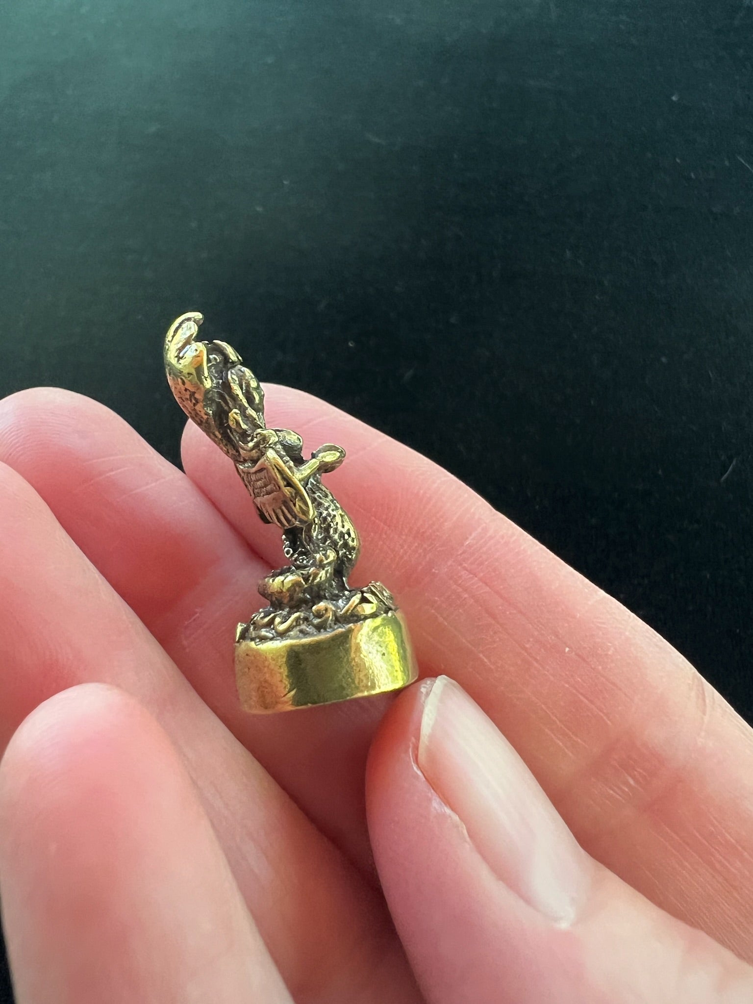 Tiny Naga Kanya Statue | Handmade | 1.25 inches by .50 inches | Guardian Goddess of the Three Realms - The Incense Stick