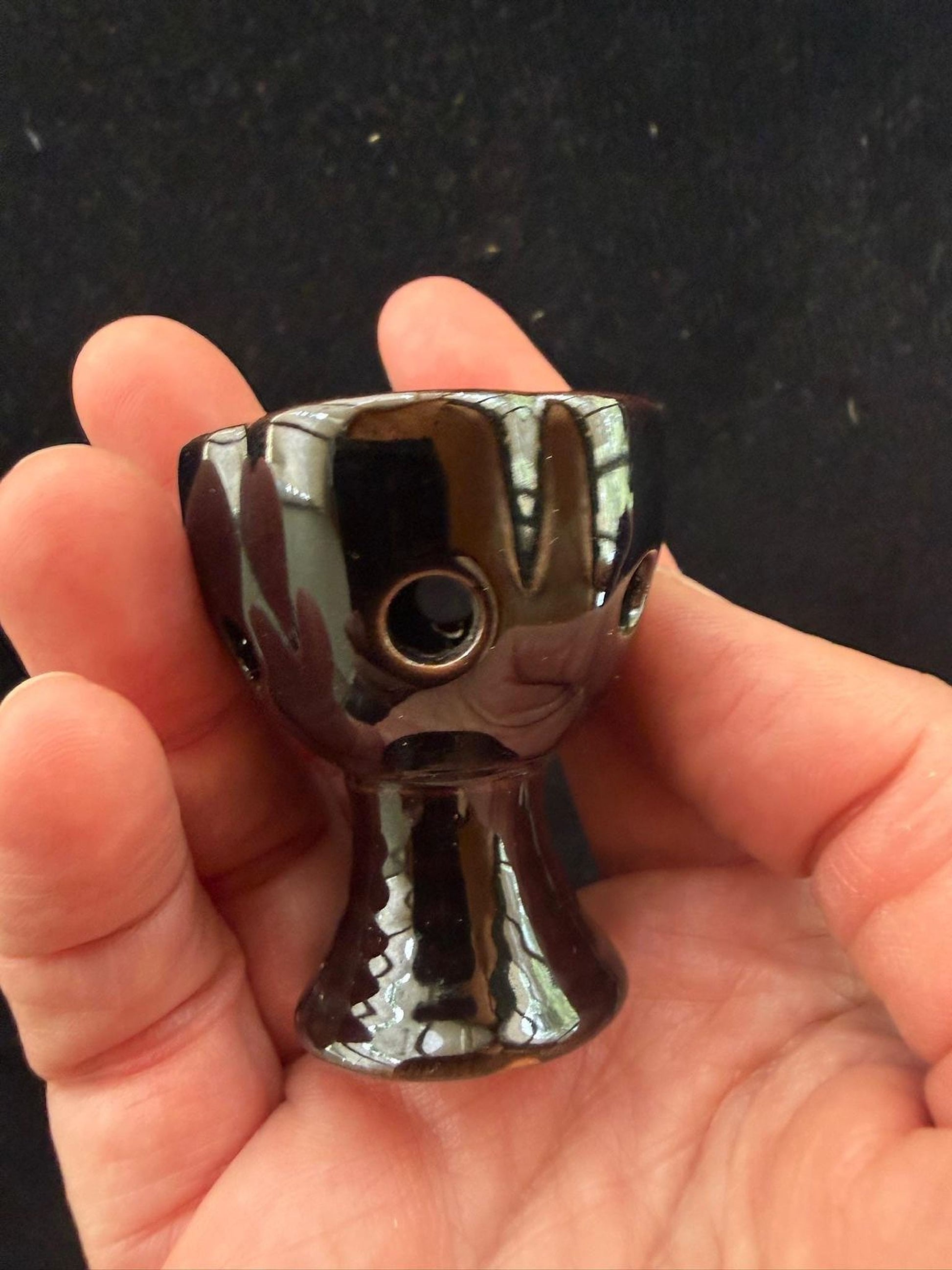 Tiny Ceramic Backflow Cone Incense Burner | 1.5 inch high