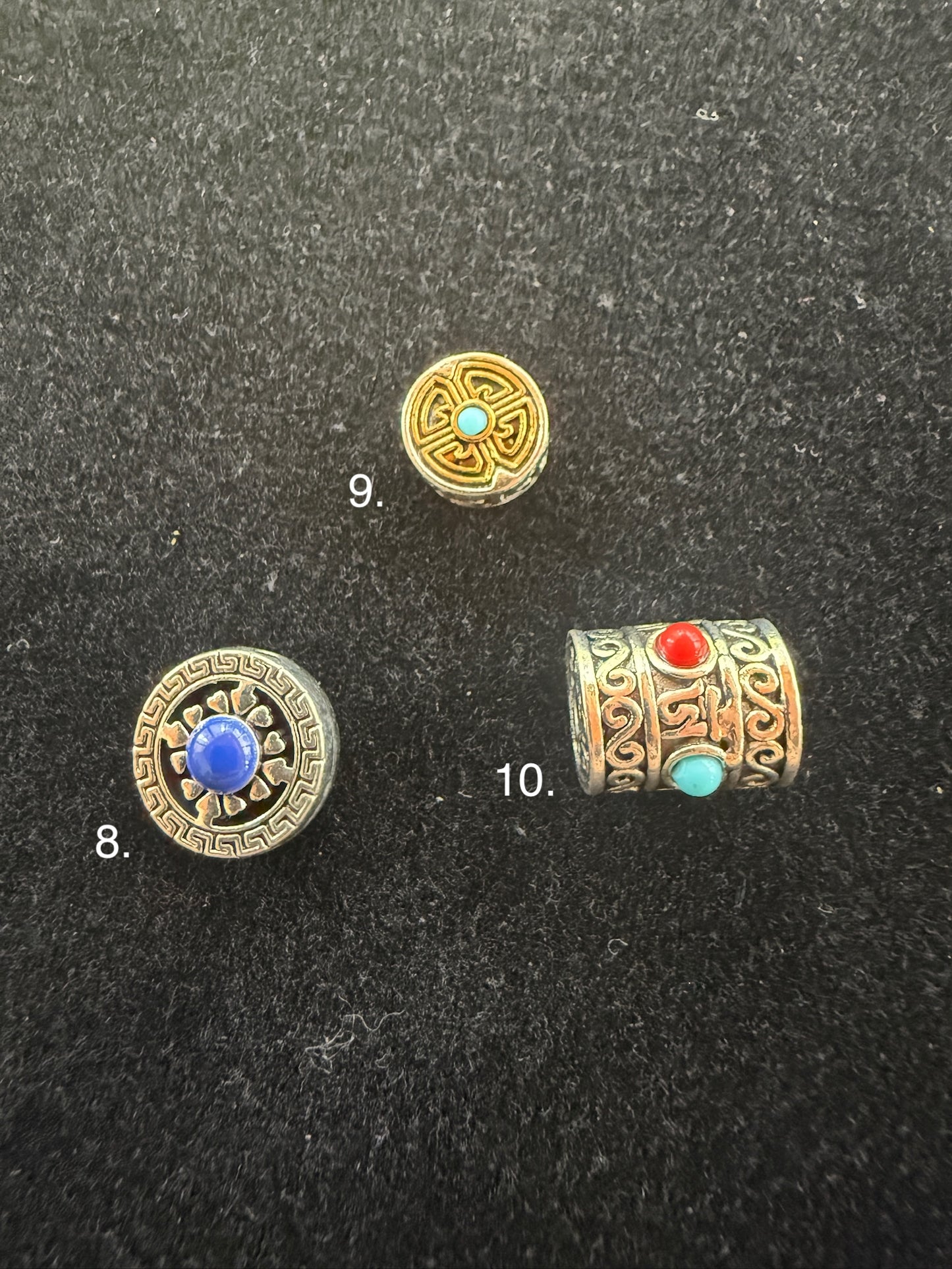 Tibetan Spacer Bead | Metal | Assorted Designs
