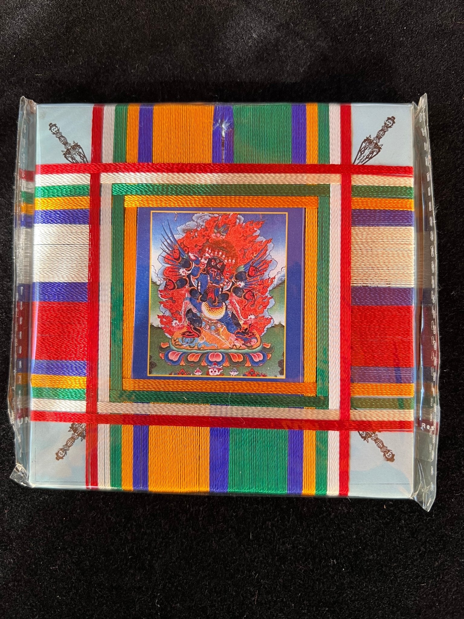 Vajrakilaya Shung Khor Protective Amulet | | 4.5 in by 4.5 in | Protection Blessing - The Incense Stick