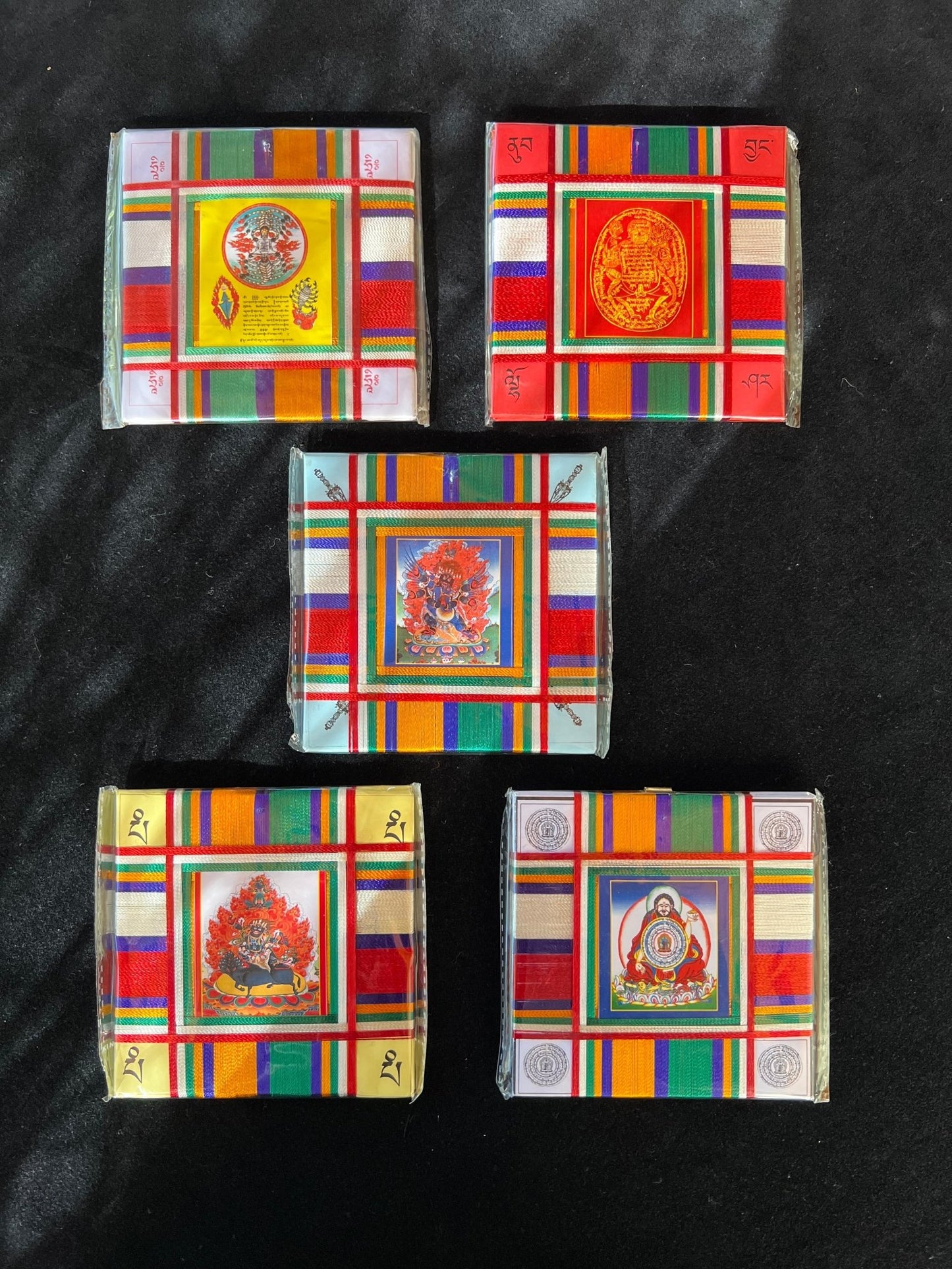 Vajrakilaya Shung Khor Protective Amulet | | 4.5 in by 4.5 in | Protection Blessing - The Incense Stick