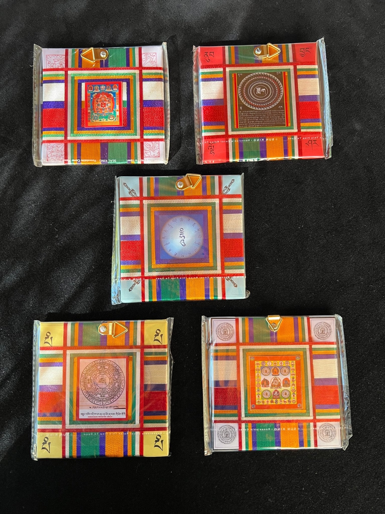 Vajrakilaya Shung Khor Protective Amulet | | 4.5 in by 4.5 in | Protection Blessing - The Incense Stick