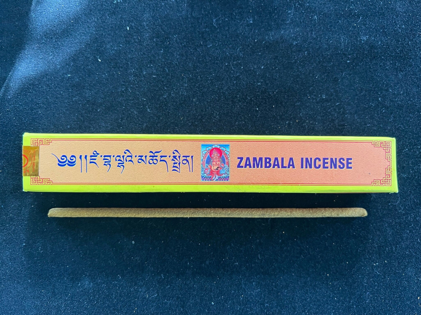 Dzambhala Incense | 19 sticks | 7 inches long | Zambala | Drikung Sorig Amrita Herbal Product - The Incense Stick