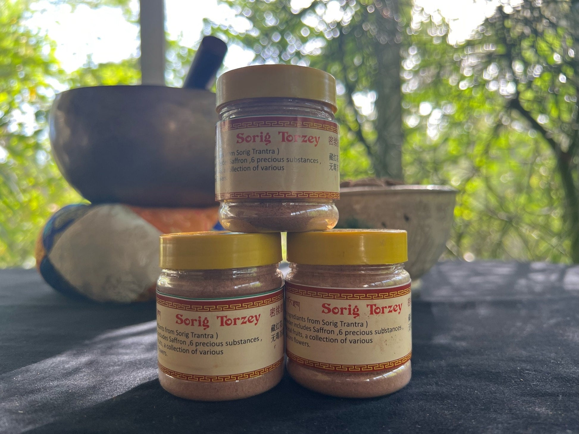 Sorig Torzey Powder | 25 grams | Drikung Sorig Amrita Herbal Product - The Incense Stick