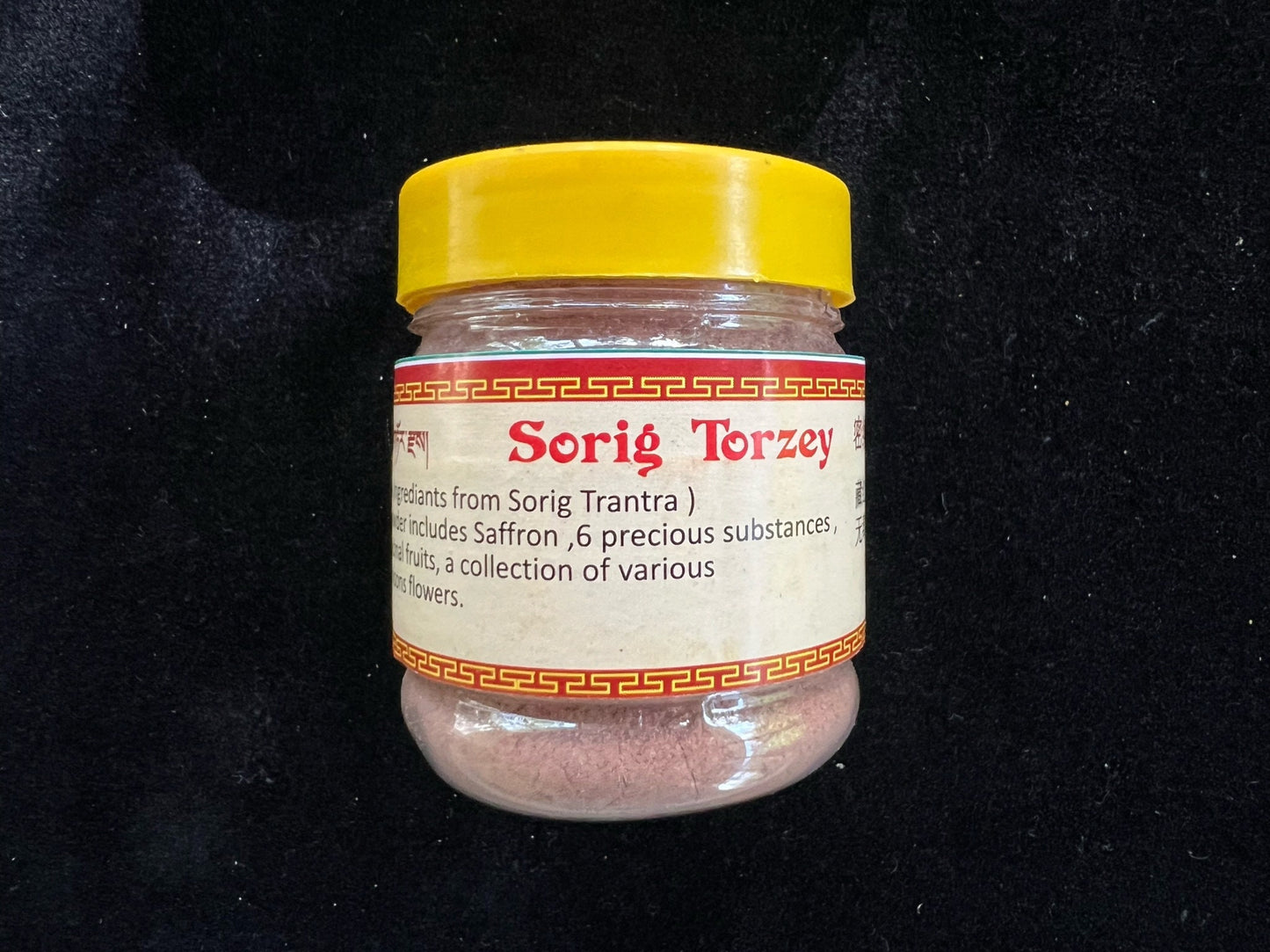 Sorig Torzey Powder | 25 grams | Drikung Sorig Amrita Herbal Product - The Incense Stick