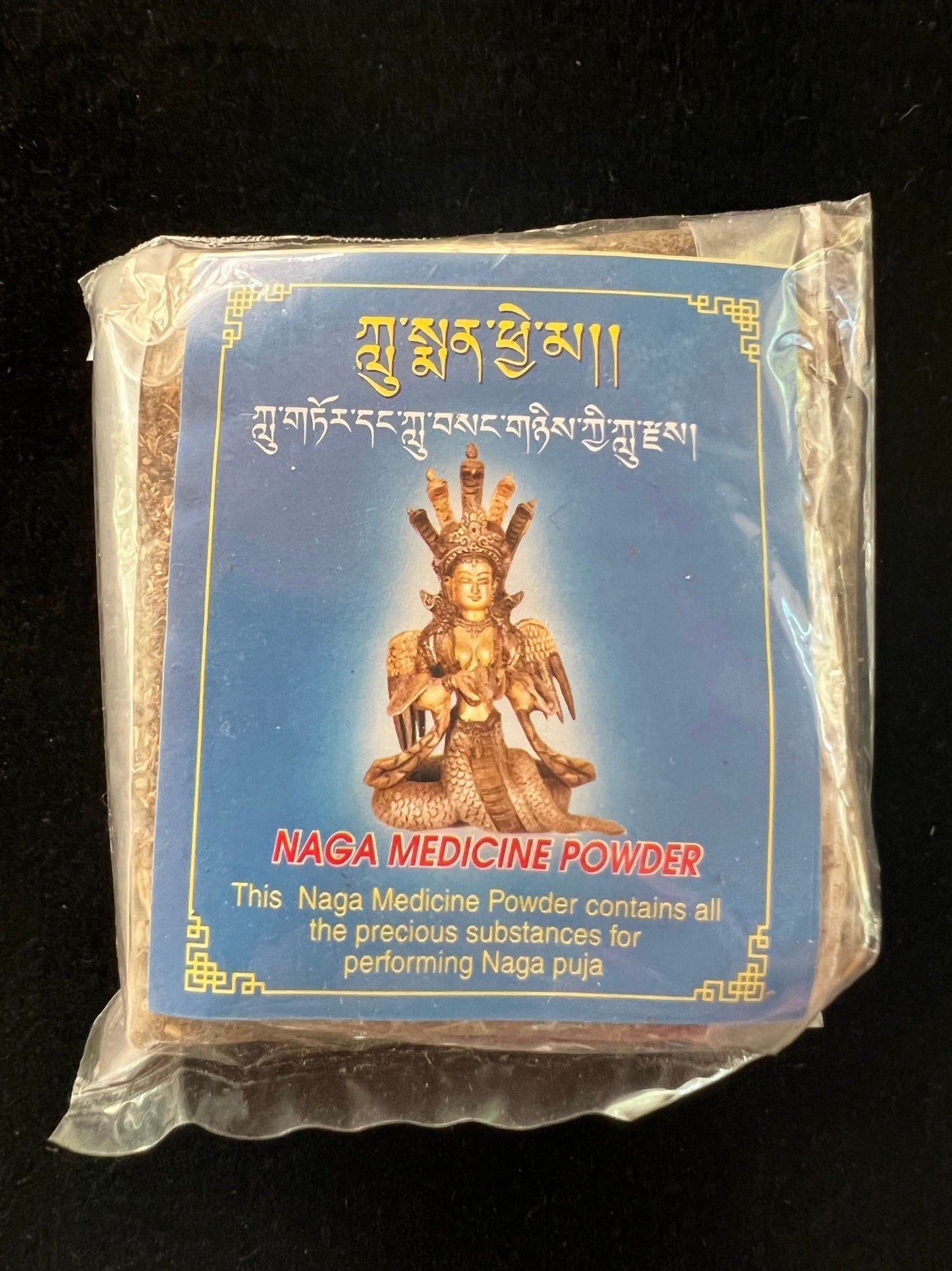 Naga Medicine Powder | 27 grams | Lu Men - The Incense Stick
