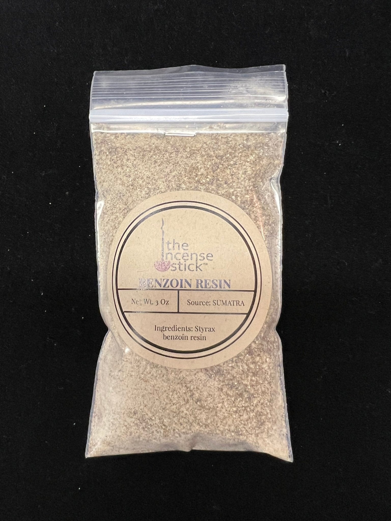 Benzoin Resin Powder | 3 ounces | Natural Tree Resin | 100% Natural Styrax benzoin resin | Sumatran Benzoin | Incense - The Incense Stick