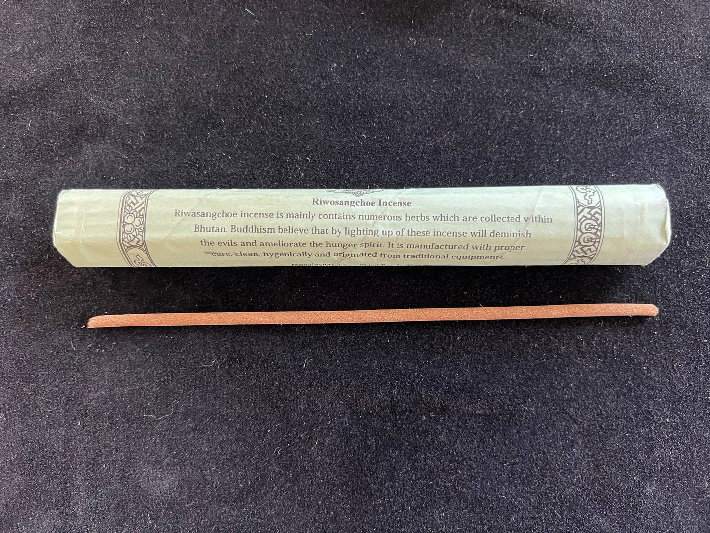 Riwosangchoe Incense | Bhutanese Himalayan Style Incense | 30 sticks | 9 inches | Chimi Incense - The Incense Stick