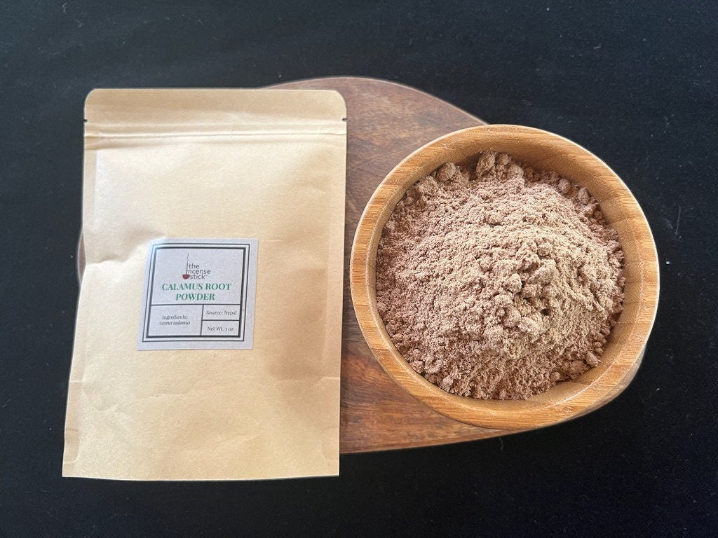 Calamus Root Powder| 3 oz | Nepal | Acorus calamus | Incense Base | Sweet Flag - The Incense Stick