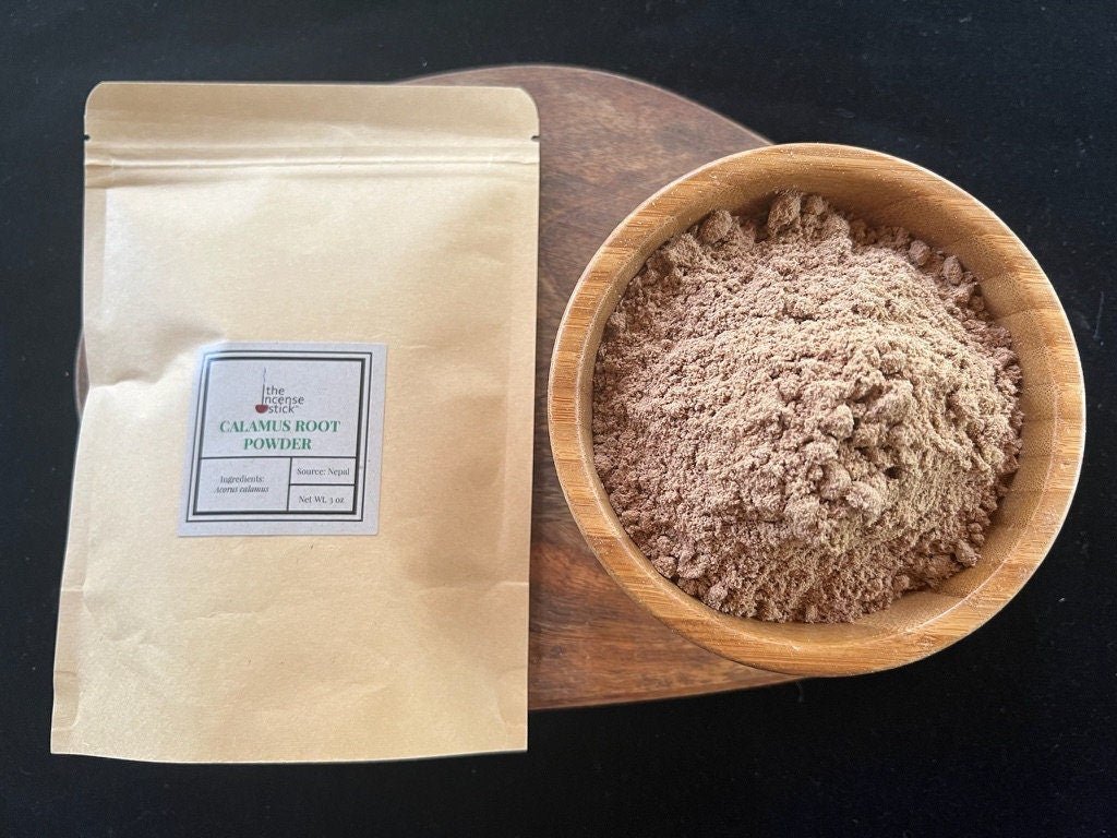 Calamus Root Powder| 3 oz | Nepal | Acorus calamus | Incense Base | Sweet Flag - The Incense Stick