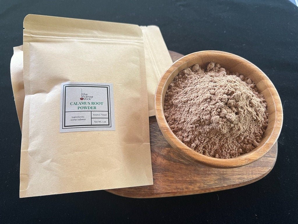 Calamus Root Powder| 3 oz | Nepal | Acorus calamus | Incense Base | Sweet Flag - The Incense Stick