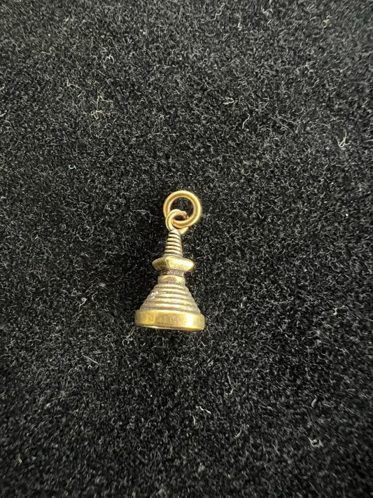 Tiny Stupa Charm | Metal | Approx 1/2 high x 1/4in wide | Tibet | Buddha - The Incense Stick