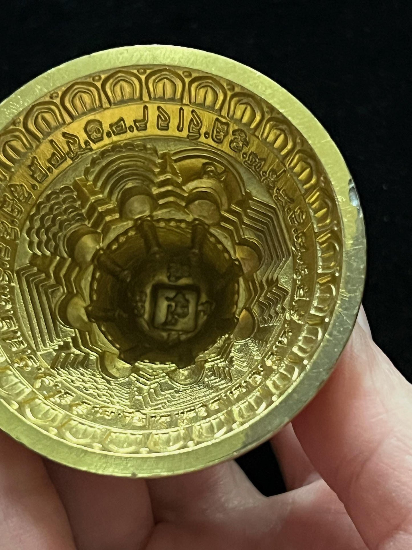 Medium Stupa Tsa Tsa Mold | Metal Alloy | Approx 2 1/4 Inches in Diameter - The Incense Stick