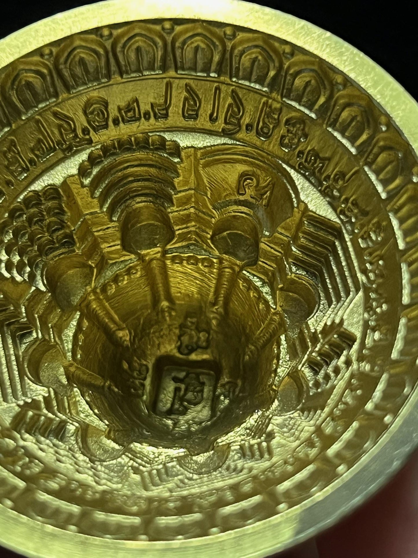 Medium Stupa Tsa Tsa Mold | Metal Alloy | Approx 2 1/4 Inches in Diameter - The Incense Stick