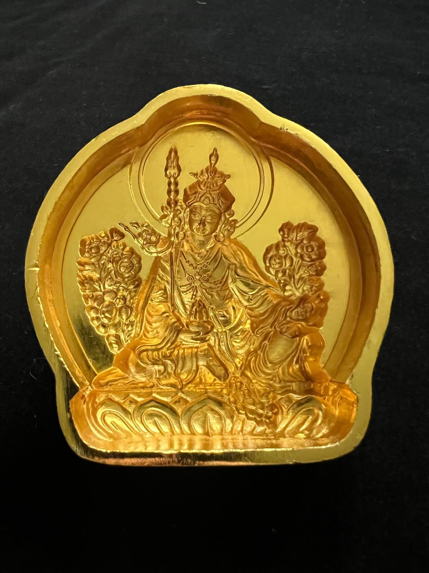 Guru Rinpoche Tsa Tsa Mold | Metal Alloy | Approx 3 1/2 Inches | Guru Padmasambhava - The Incense Stick