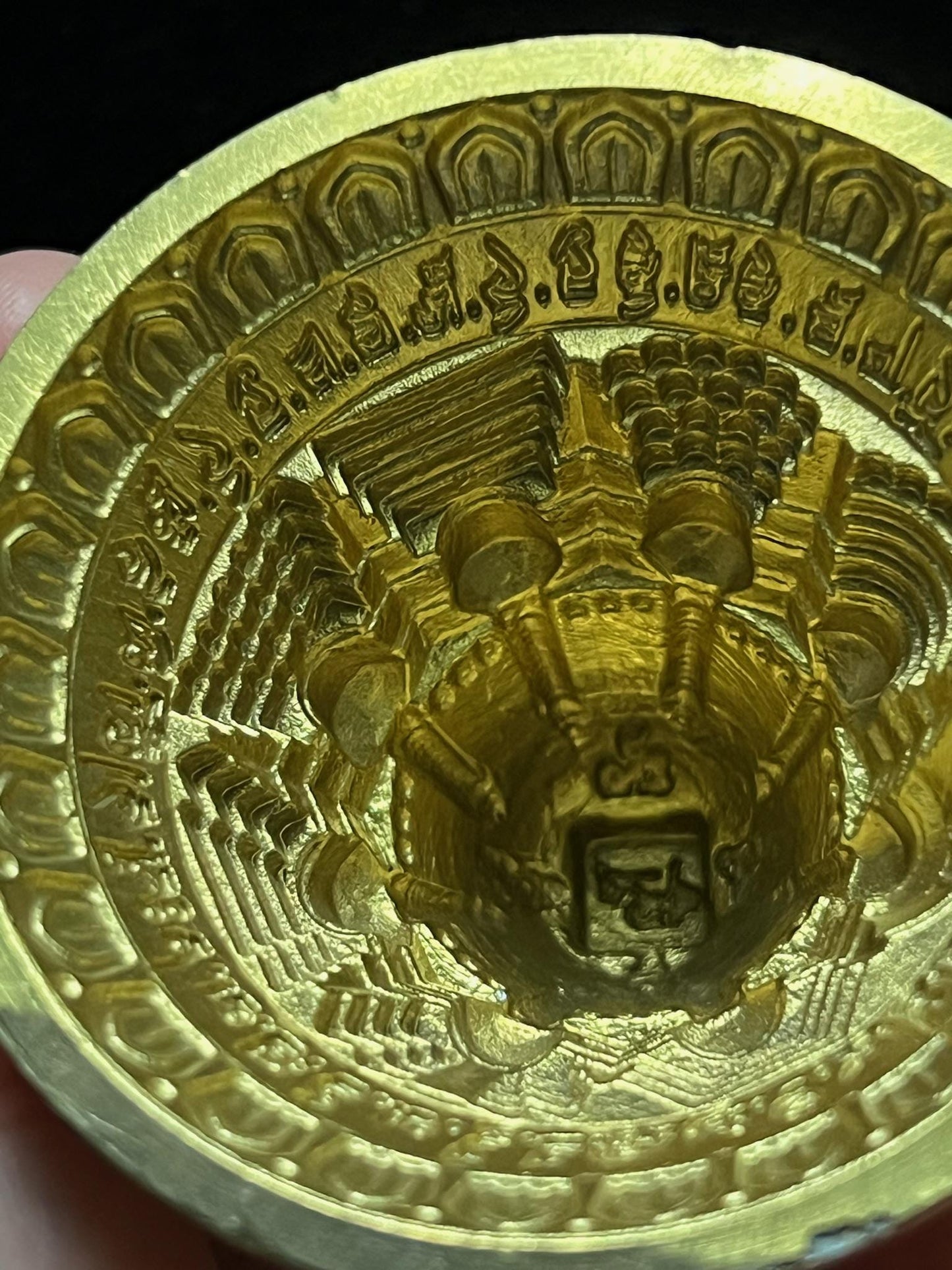 Medium Stupa Tsa Tsa Mold | Metal Alloy | Approx 2 1/4 Inches in Diameter - The Incense Stick
