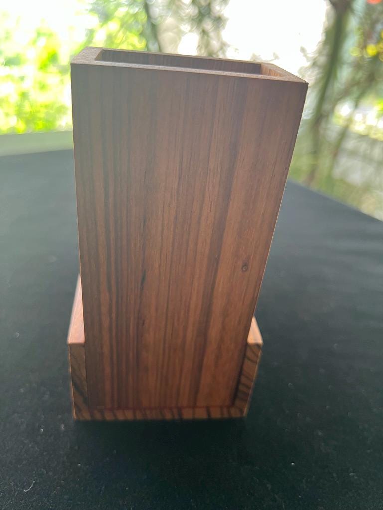 Tibetan Mö Dice Divination Rolling Box | Wood | Divination | 5.75 in x 3 in x 1.75 in | Dice Not Included - The Incense Stick