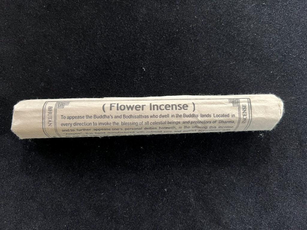 Flower Incense | Bhutanese Incense | Lopen Tandin Dorji | 28 sticks | Bhutan Jewel Incense House - The Incense Stick