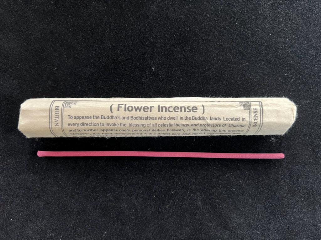 Flower Incense | Bhutanese Incense | Lopen Tandin Dorji | 28 sticks | Bhutan Jewel Incense House - The Incense Stick