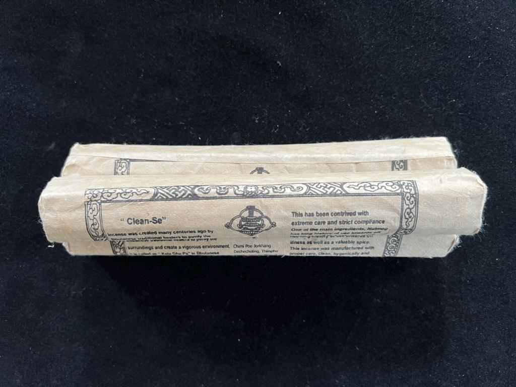 Clean - Se Incense | Bhutanese Himalayan Style Incense | 27 sticks | 9 inches | Chimi Incense | Clean Environment - The Incense Stick