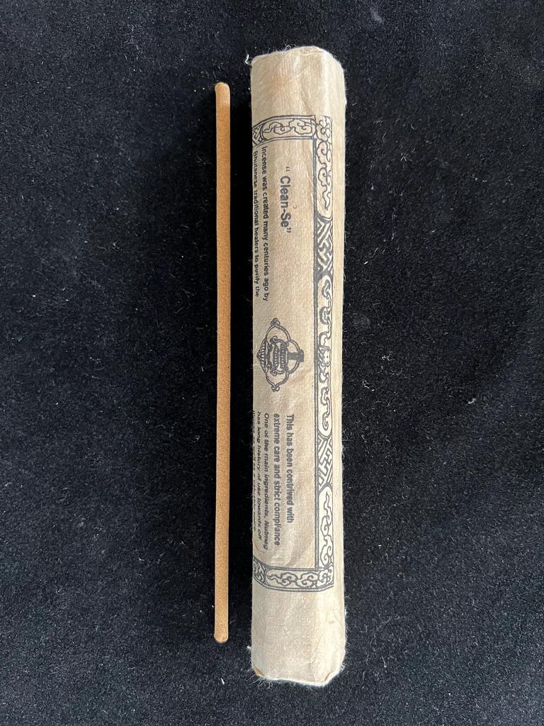 Clean - Se Incense | Bhutanese Himalayan Style Incense | 27 sticks | 9 inches | Chimi Incense | Clean Environment - The Incense Stick