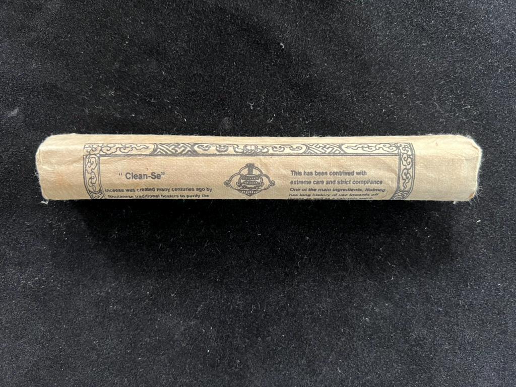 Clean - Se Incense | Bhutanese Himalayan Style Incense | 27 sticks | 9 inches | Chimi Incense | Clean Environment - The Incense Stick