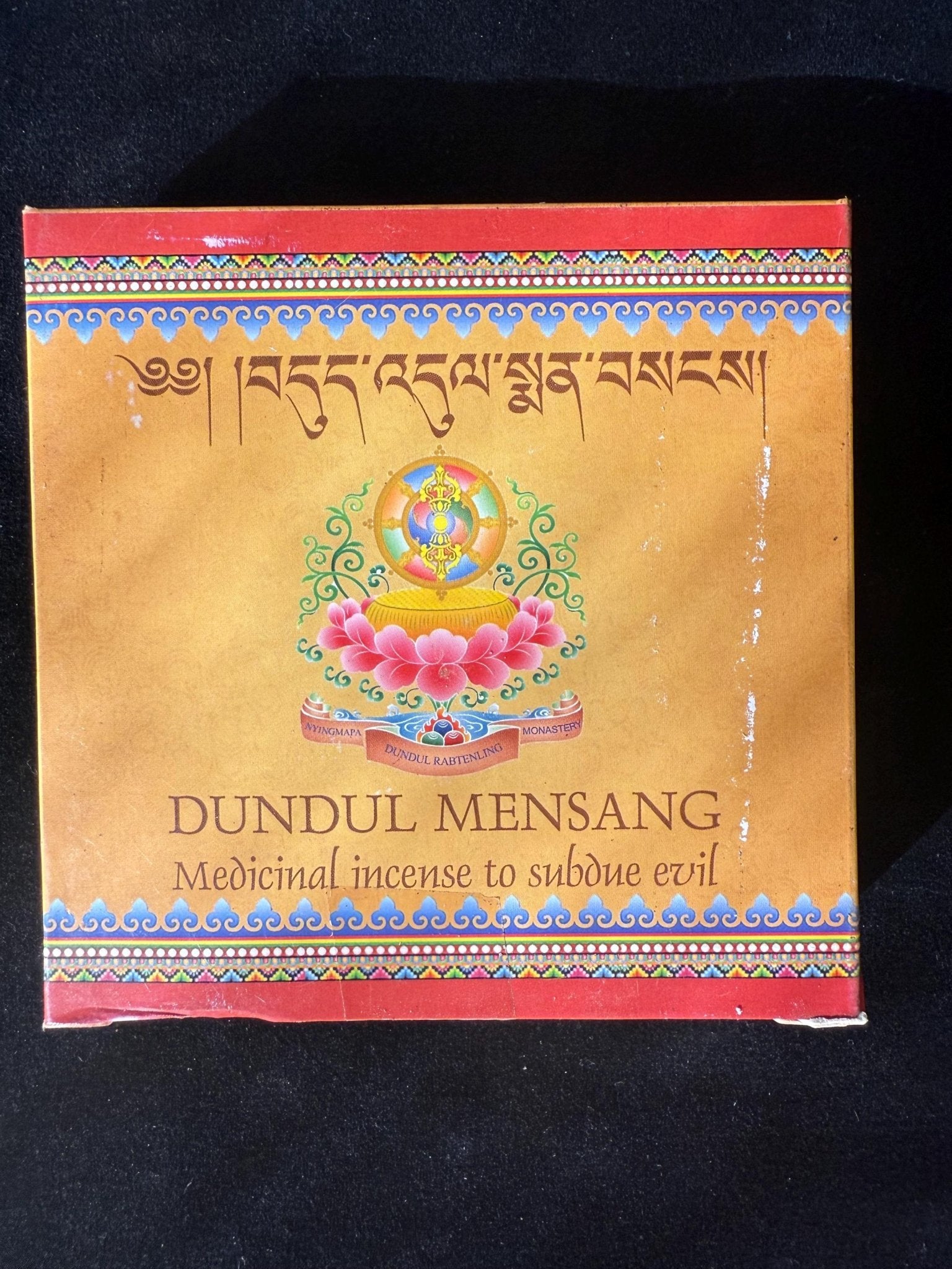 Dundul Mensang Incense Powder| India | 45 grams | Dundul Raptenling Monastery | Dudjom - The Incense Stick