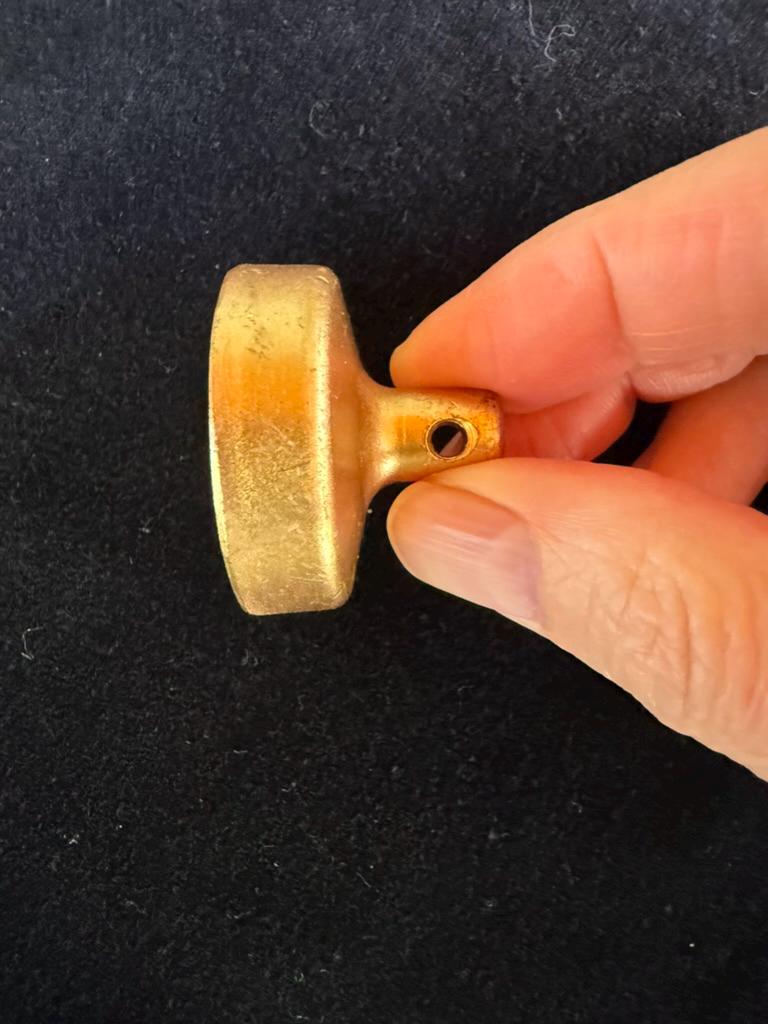 Guru Rinpoche Mini Round Tsa Tsa Mold | Metal Alloy | Approx 1 1/2 Inches | Guru Padmasambhava - The Incense Stick